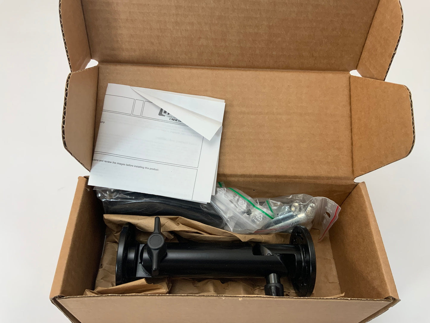 Pro Clip 215889 Forklift Clamp Mount with 90 degree offset 6" Pedestal Mount HD