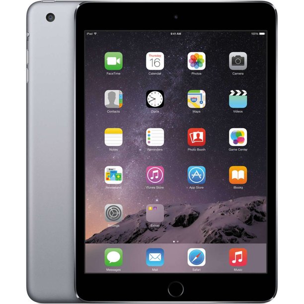 APPLE iPad Mini 4 A1538 7.9" Tablet 128GB iOS WiFi Only Space Gray -Very Good