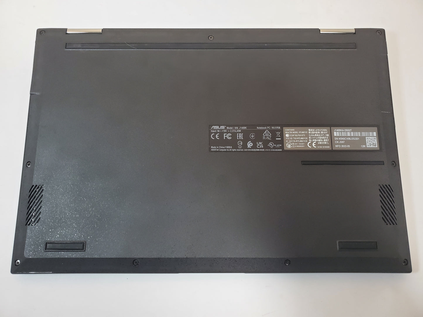 ASUS VIVOBOOK J1400KA 13.9" 2in1 N4500 4GB 64GB 128GB W11H S Mode -NEW Open Box!