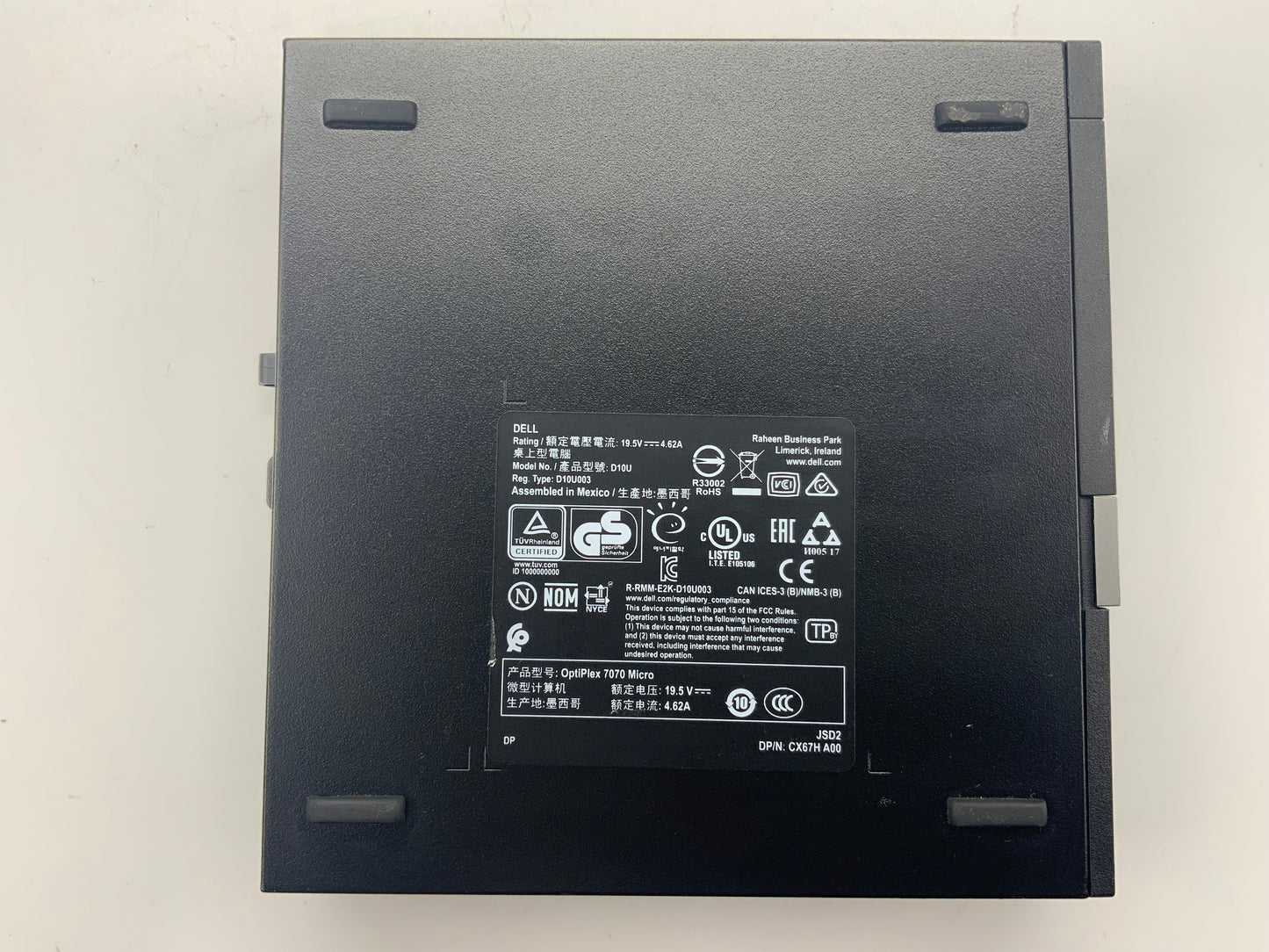 DELL OPTIPLEX 7070 Core i5 9500T 256GB 16GB Windows 11 Pro NVMe - Very Good