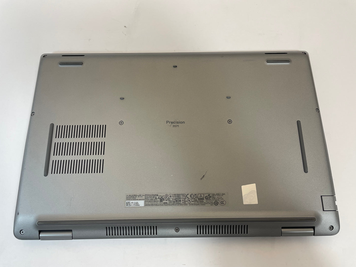 DELL PRECISION 3571 15.6" Laptop i7 12800H 512GB 16GB W11P Nvidia