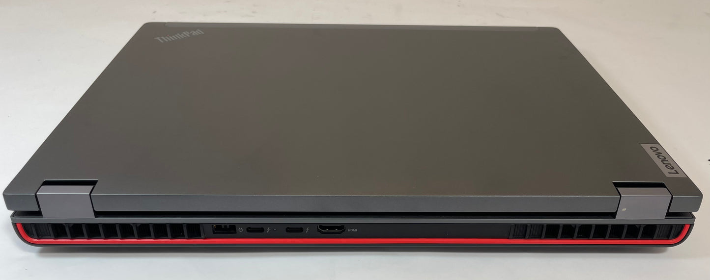 LENOVO THINKPAD P16 GEN 2 16" i9-13950HX 256GB 32GB Gray NVMe WIN11 -Very Good