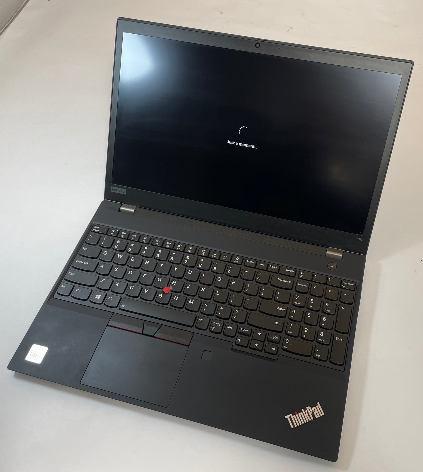 LENOVO ThinkPad T15 Gen 1 Laptop 15" Core i5 10210U 256GB 8GB SSD WIN11 -Good