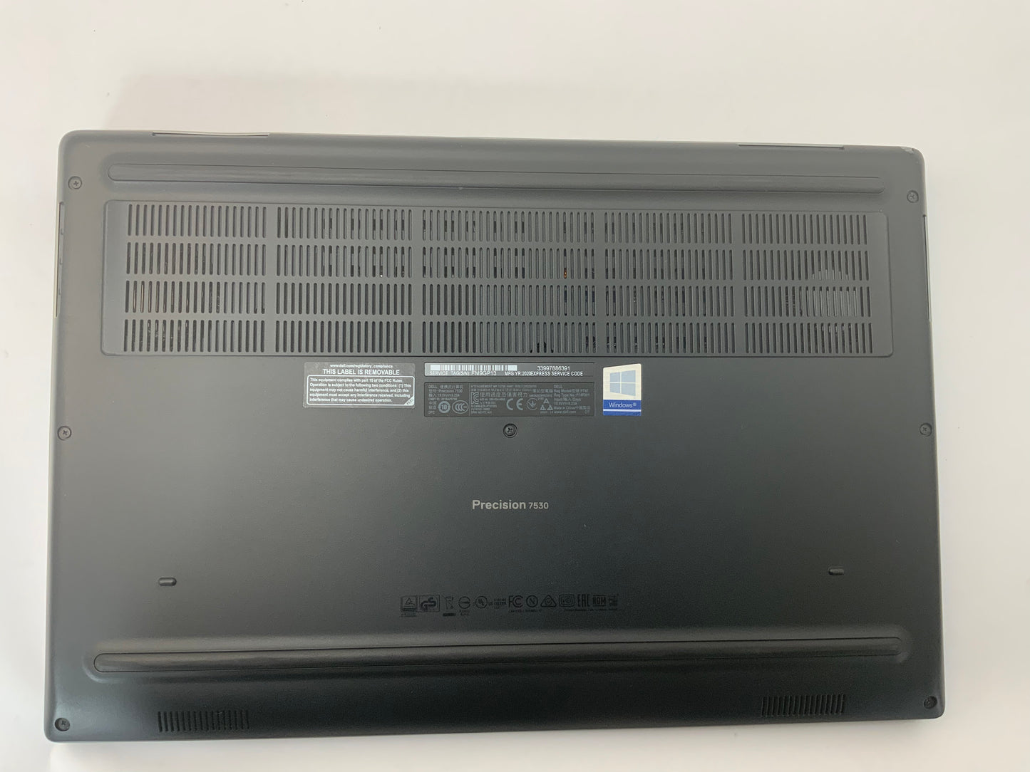 DELL PRECISION 7530 15" Laptop Core i7 8850H 1TB 32GB SSD Windows 11 Pro -Good