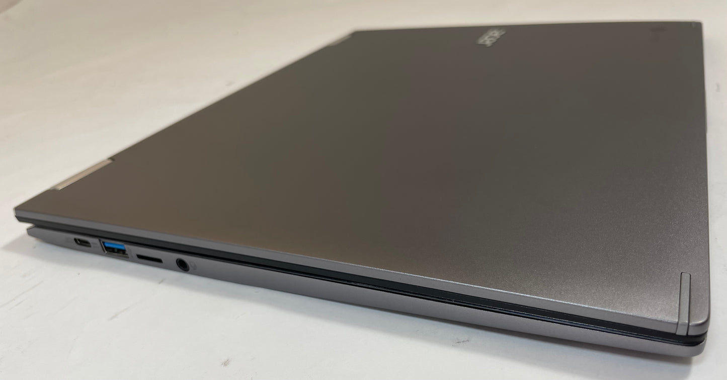 ACER Chromebook 2n1 13.6" Touch Laptop i3 8130U 64GB 8GB eMMC Chrome OS -Good