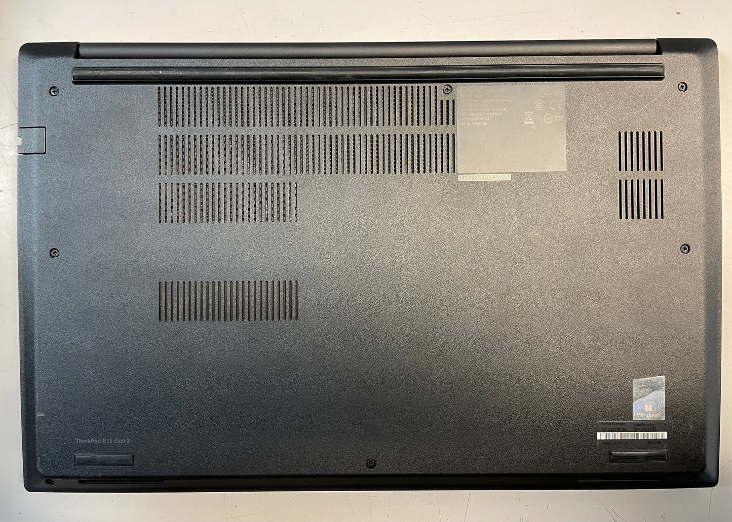 LENOVO THINKPAD E15 GEN 3 15" Laptop Ryzen 7 5700U 256GB 16GB NVMe WIN11 -Good