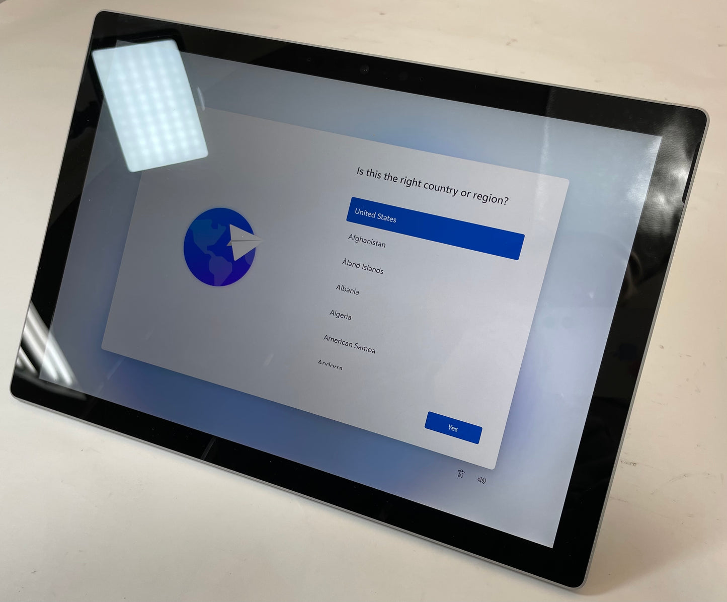 MICROSOFT SURFACE PRO 7 i5 1035G4 256GB 8GB NVMe Windows 11 - Good - No Keyboard