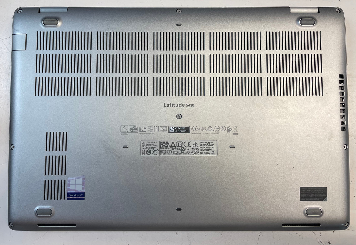 DELL LATITUDE 5410 14" Laptop Core i5 10310U 256GB 16GB NVMe Windows 11