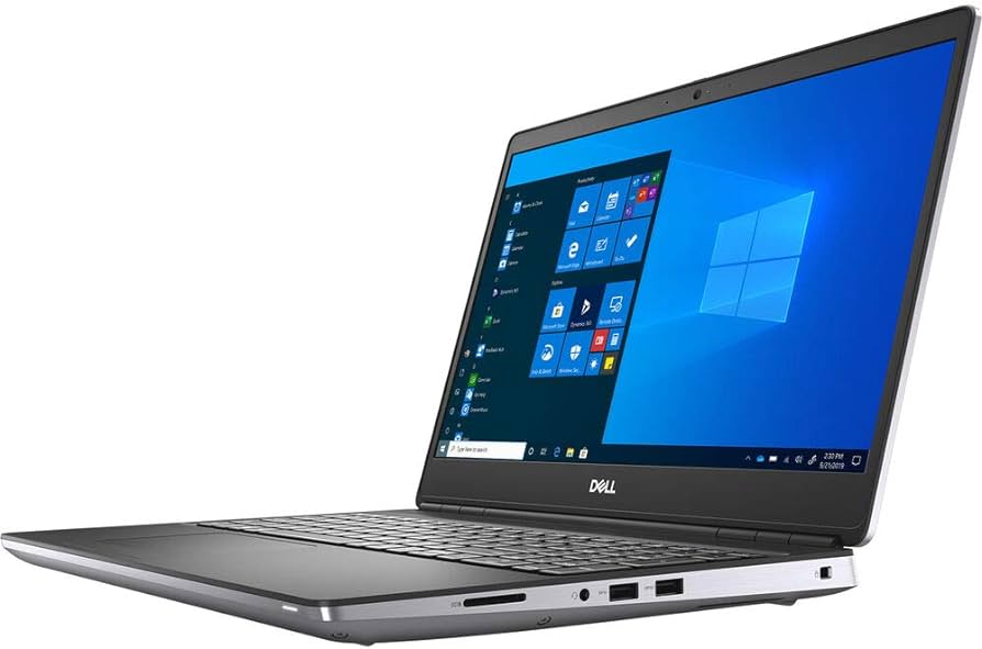 DELL PRECISION 7550 15" Laptop Core i7 10875H 1.2TB 32GB NVMe WIN11P -Very Good