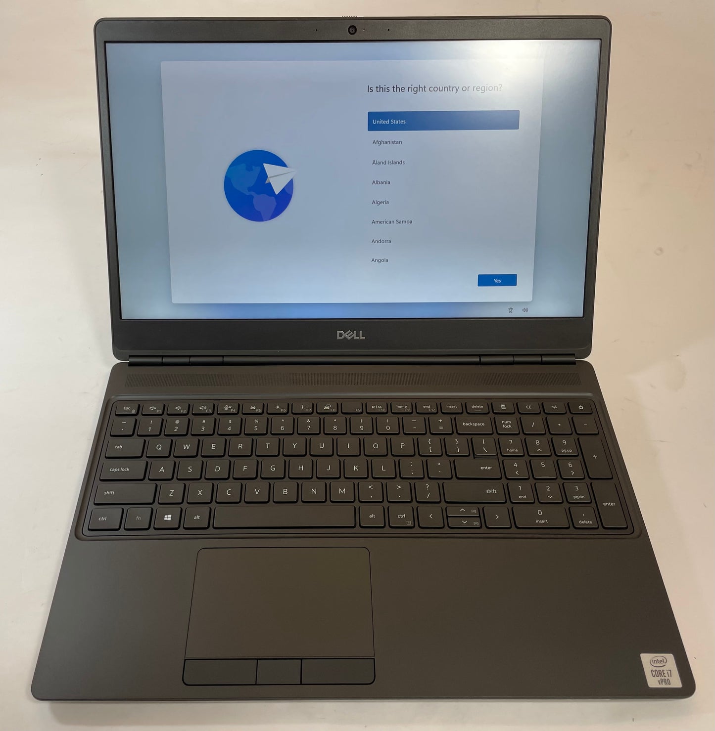 DELL PRECISION 7550 15" Laptop Core i7 10850H 512GB 32GB SSD Windows 11 Pro-READ