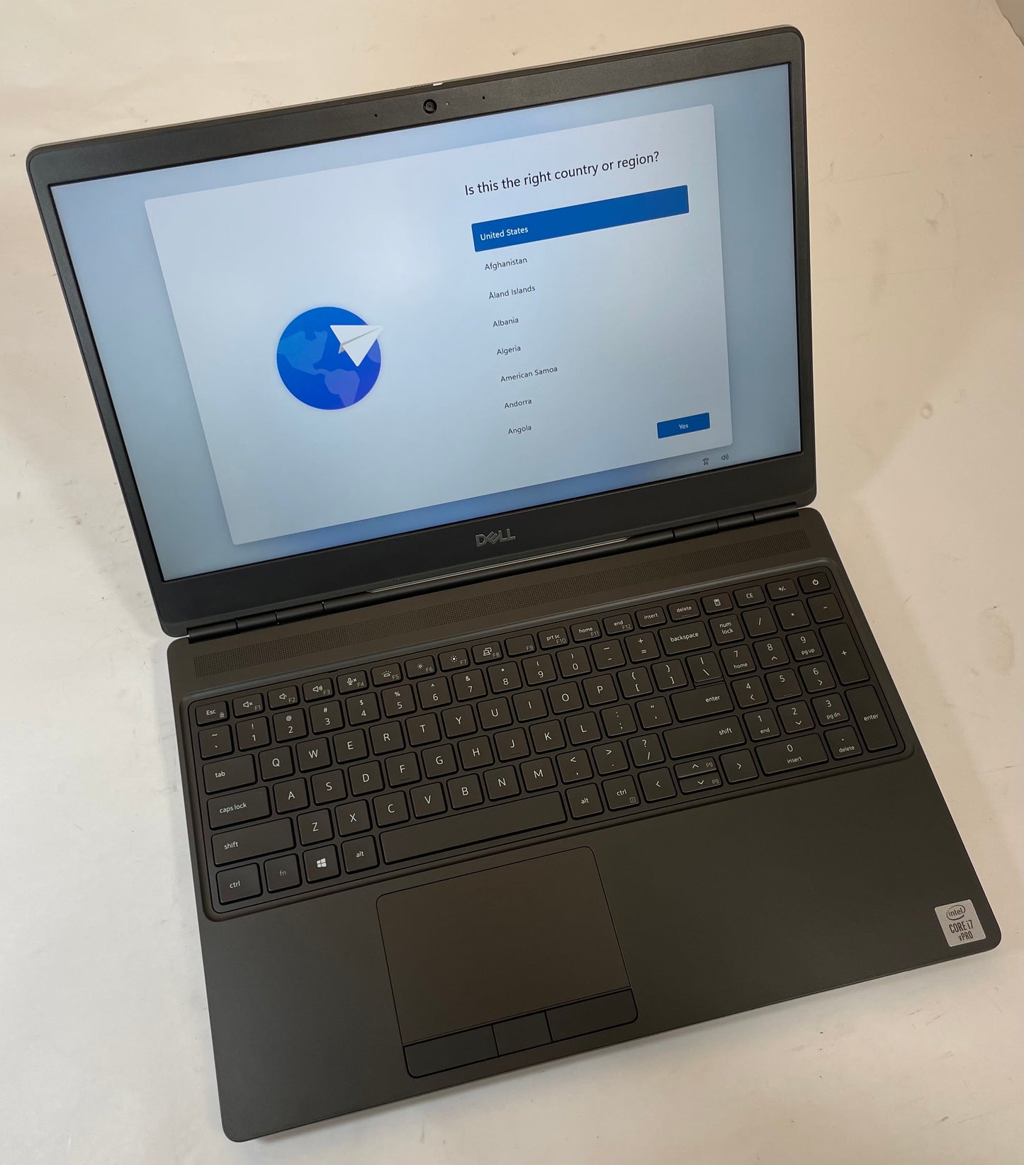 DELL PRECISION 7550 15" Laptop Core i7 10850H 512GB 32GB SSD Windows 11 Pro-READ