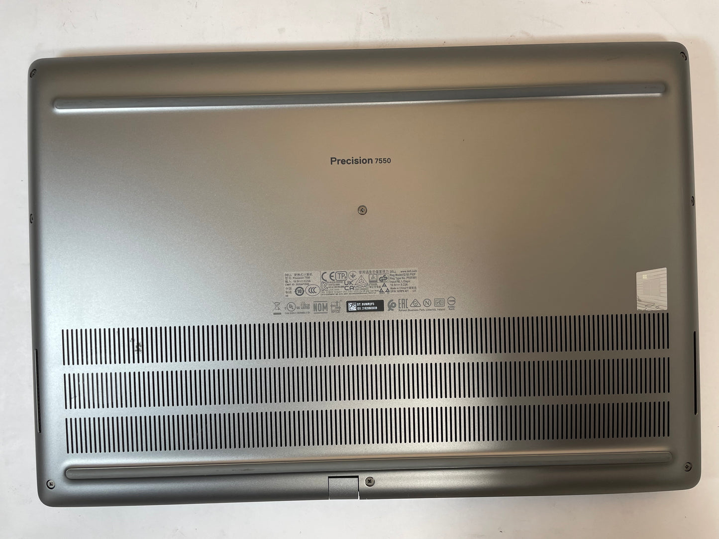 DELL PRECISION 7550 15" Laptop Core i7 10850H 512GB 32GB SSD Windows 11 Pro-READ