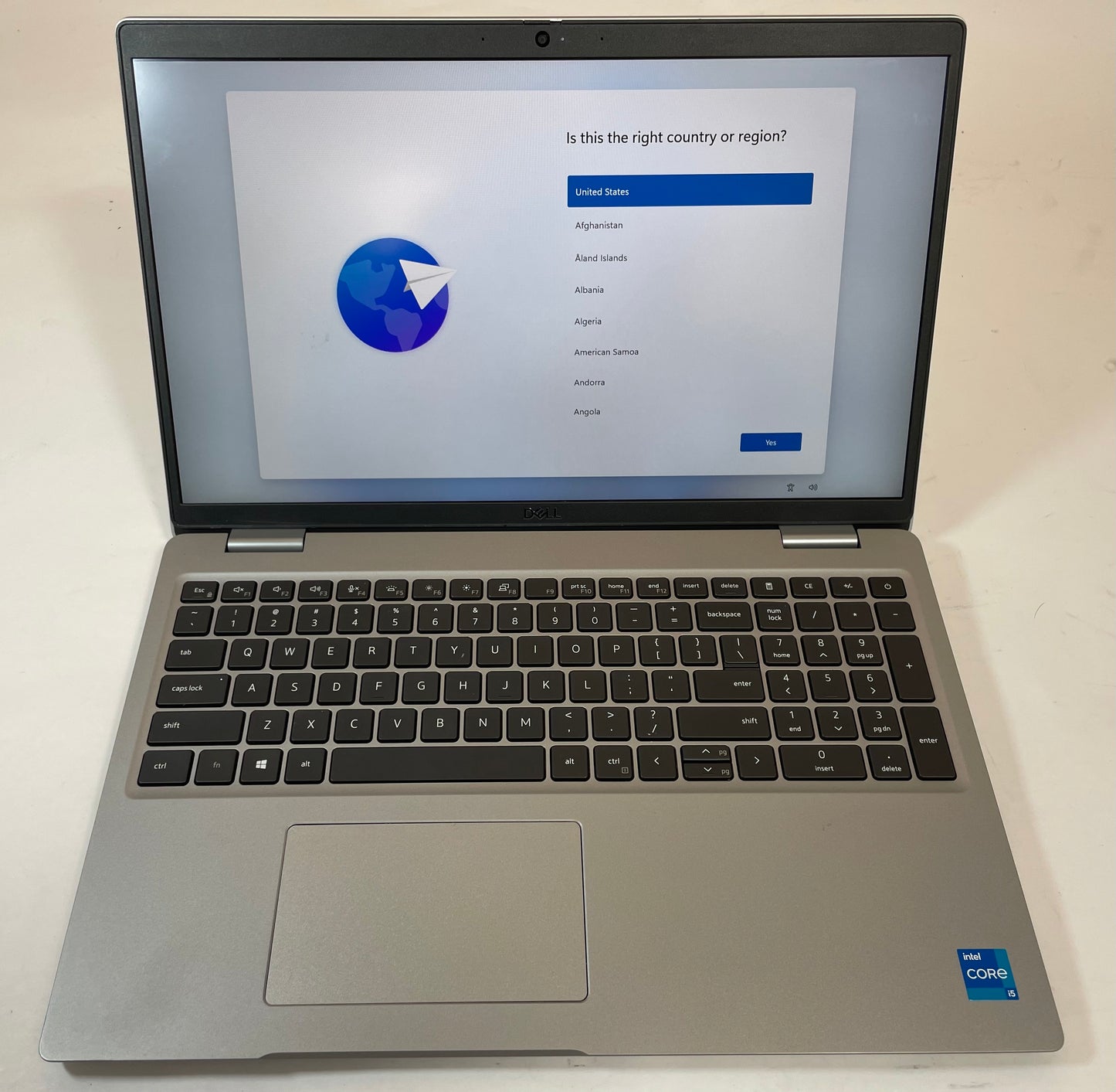 DELL PRECISION 3560 15" Laptop Core i5 1145G7 256GB 32GB NVMe Windows 11 Pro