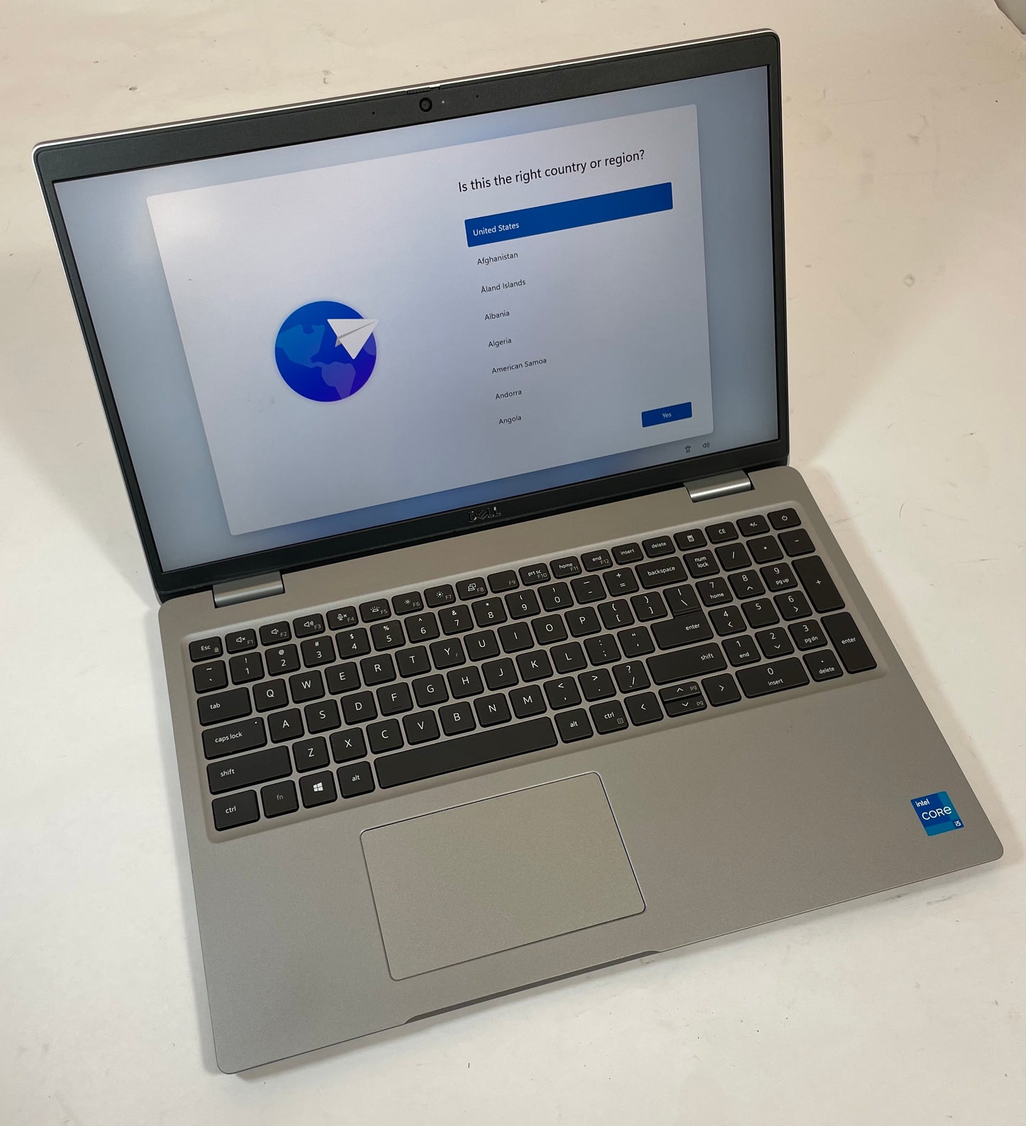 DELL PRECISION 3560 15" Laptop Core i5 1145G7 256GB 32GB NVMe Windows 11 Pro