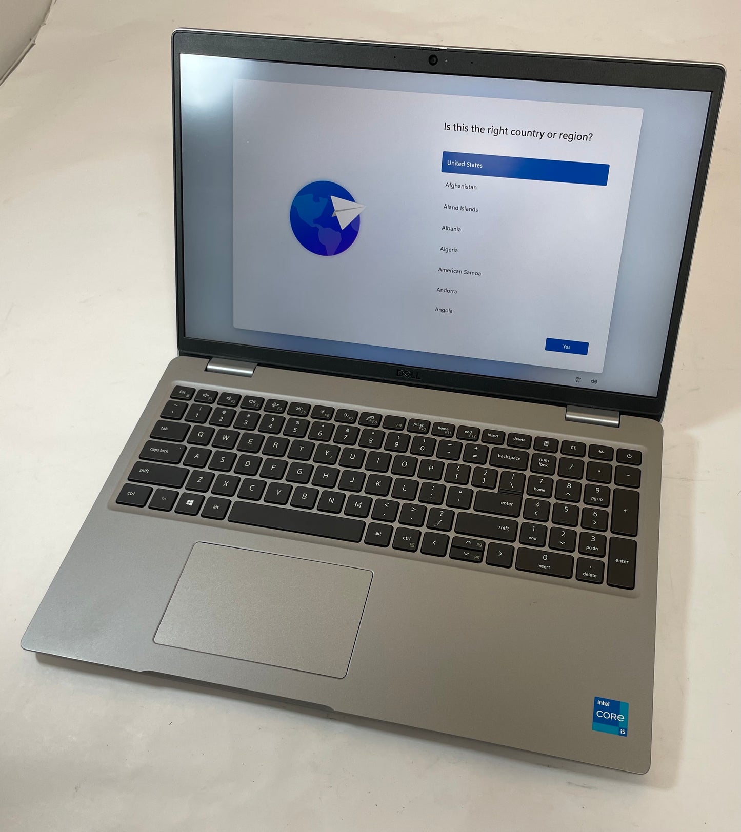 DELL PRECISION 3560 15" Laptop Core i5 1145G7 256GB 32GB NVMe Windows 11 Pro