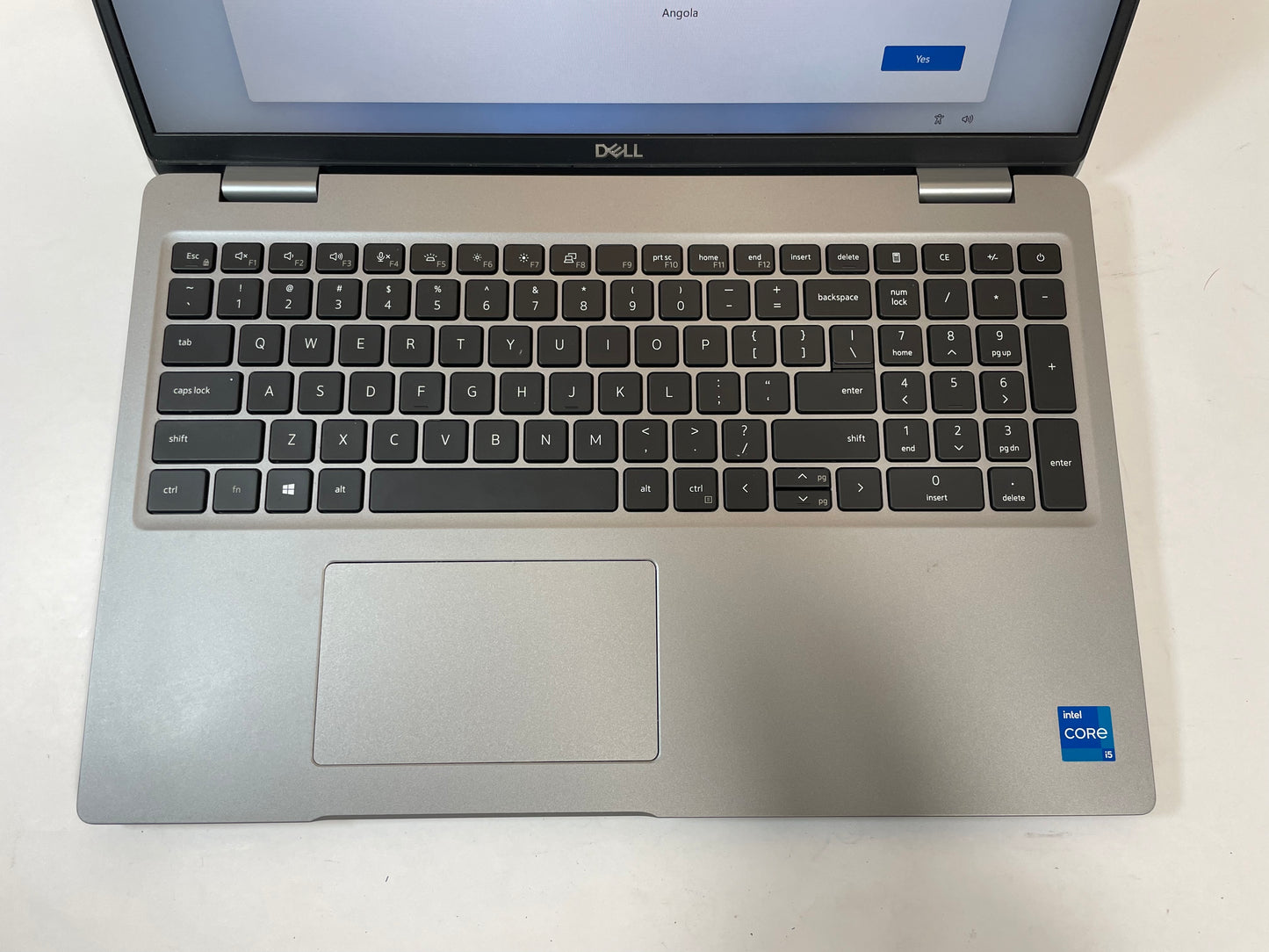DELL PRECISION 3560 15" Laptop Core i5 1145G7 256GB 32GB NVMe Windows 11 Pro