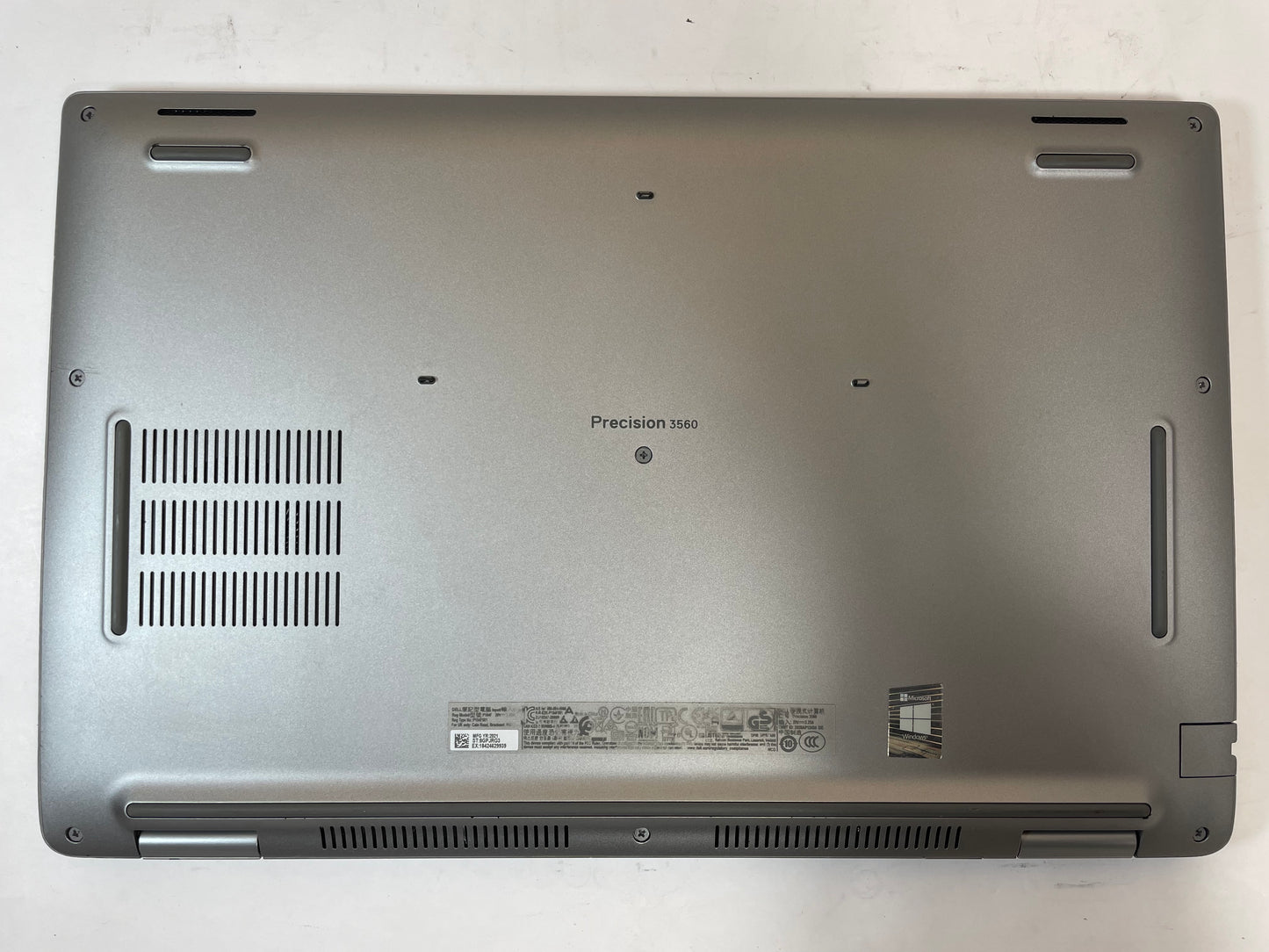 DELL PRECISION 3560 15" Laptop Core i5 1145G7 256GB 32GB NVMe Windows 11 Pro