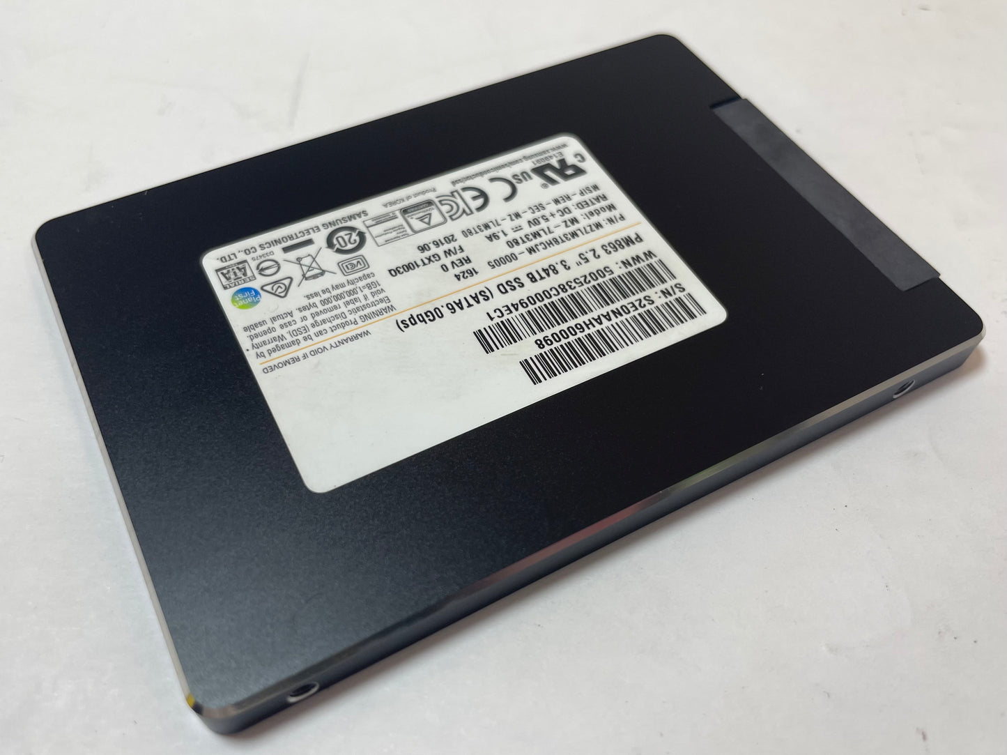 SAMSUNG MZ-7LM3T80 3.84TB 2.5" SSD SATA