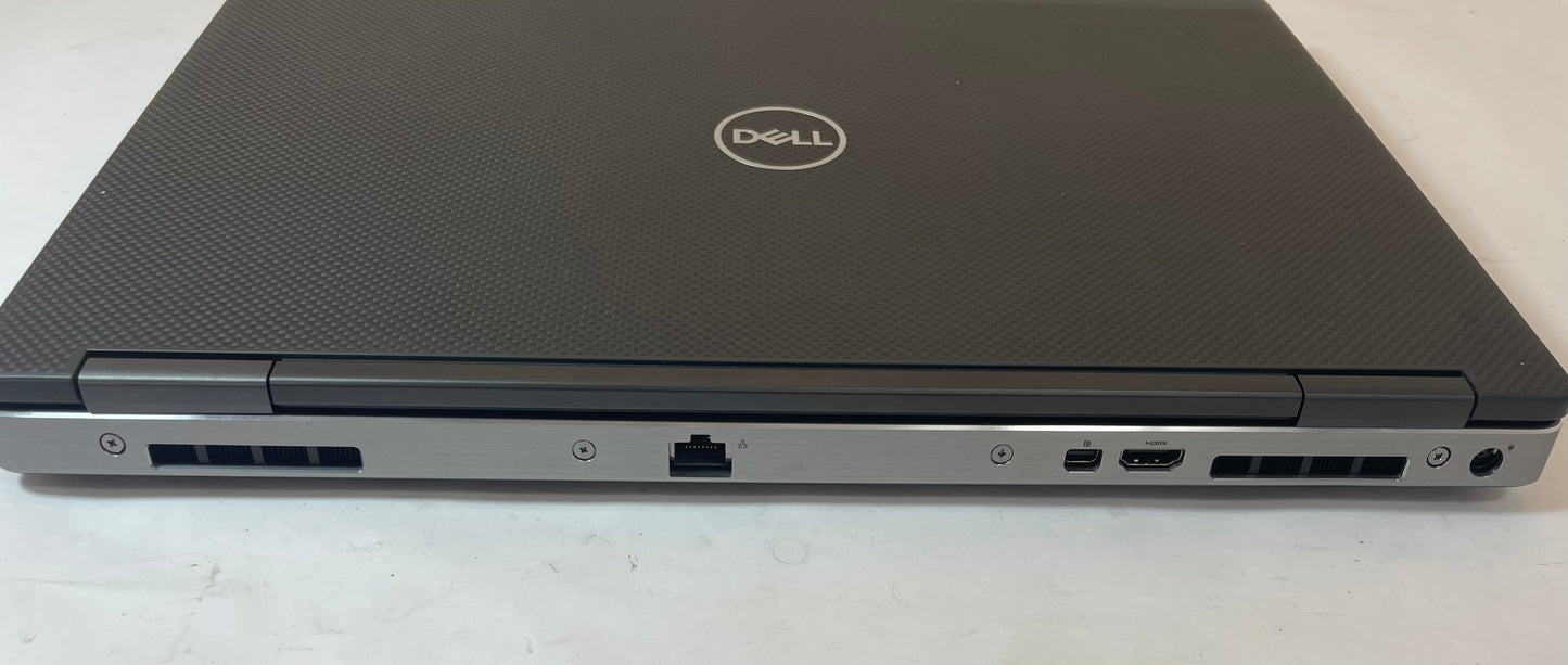 DELL PRECISION 7540 15" Laptop Core i7 9850H 32GB 512GB NVMe Windows 11 -Good