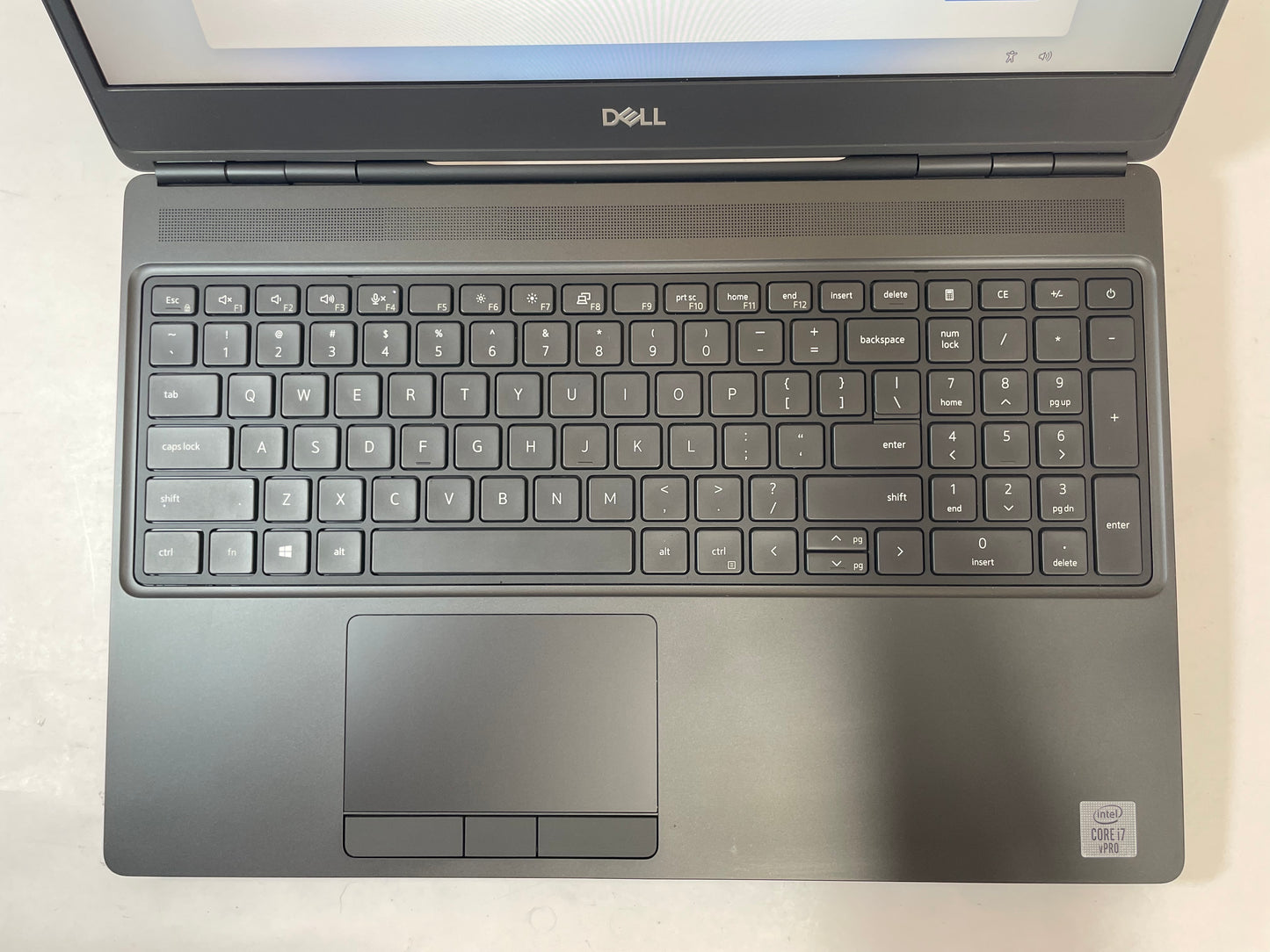 DELL PRECISION 7550 15" Laptop Core i7 10850H 32GB 512GB SSD Windows 11 -Good