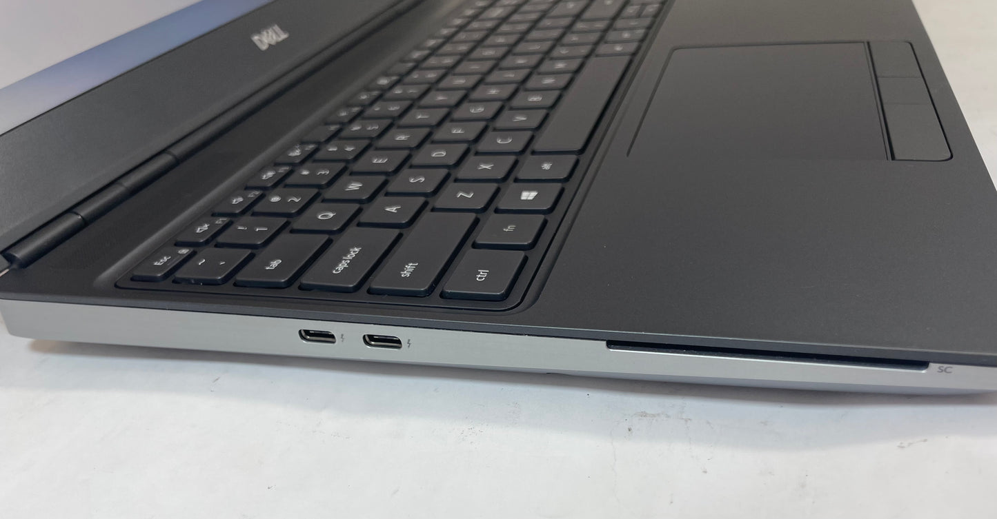 DELL PRECISION 7550 15" Laptop Core i7 10850H 32GB 512GB SSD Windows 11 -Good
