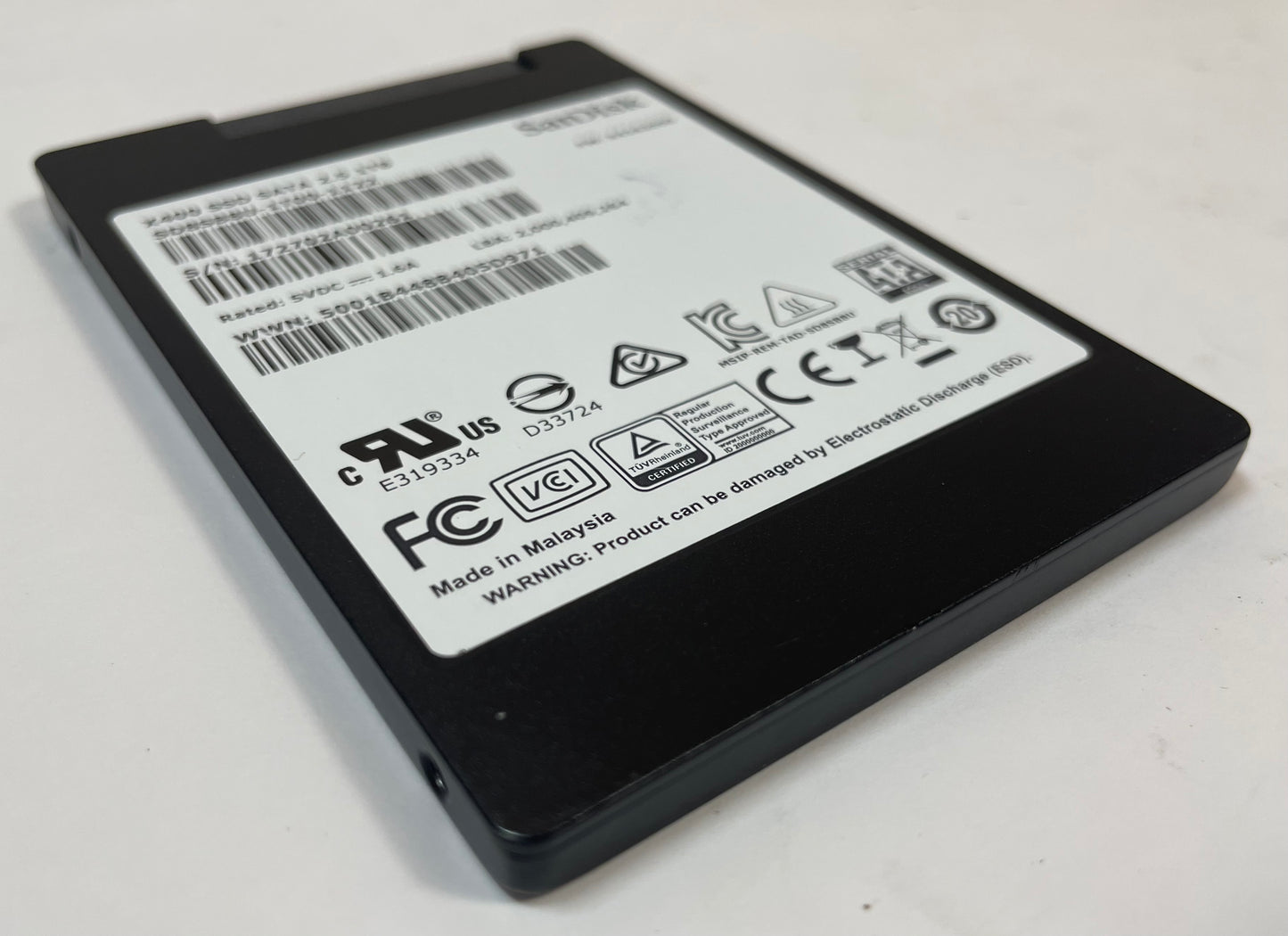 SANDISK SD8SB8U-1T00-1122 X400 2.5" 1TB SSD SATA
