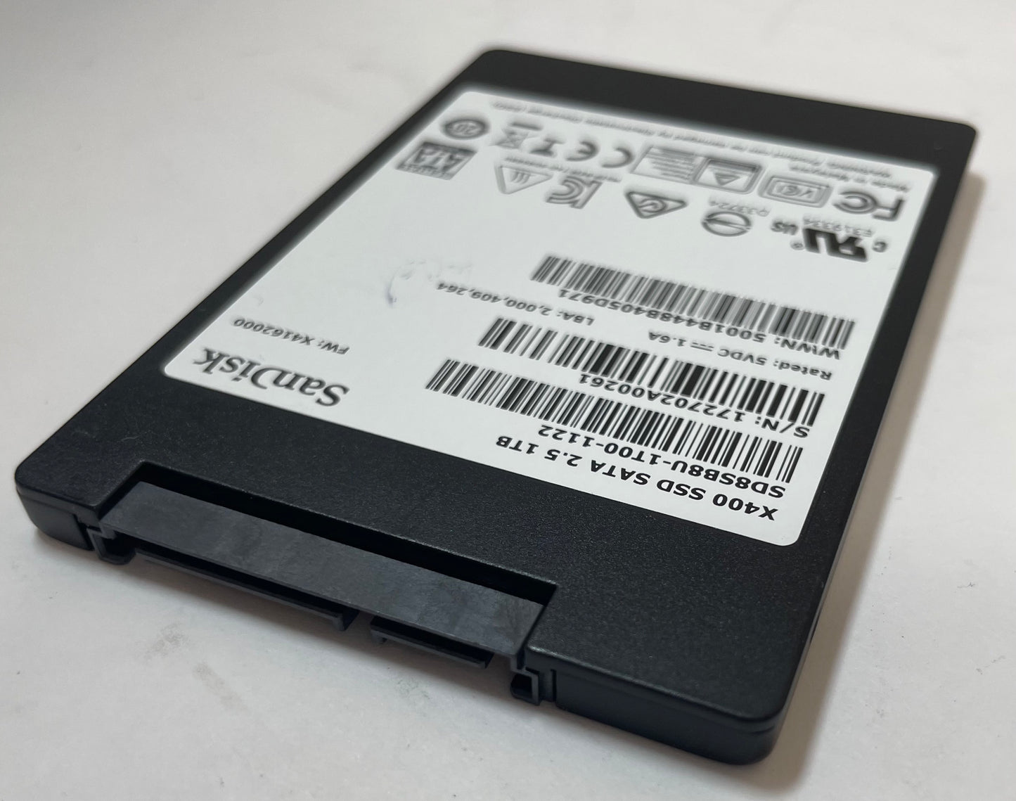 SANDISK SD8SB8U-1T00-1122 X400 2.5" 1TB SSD SATA