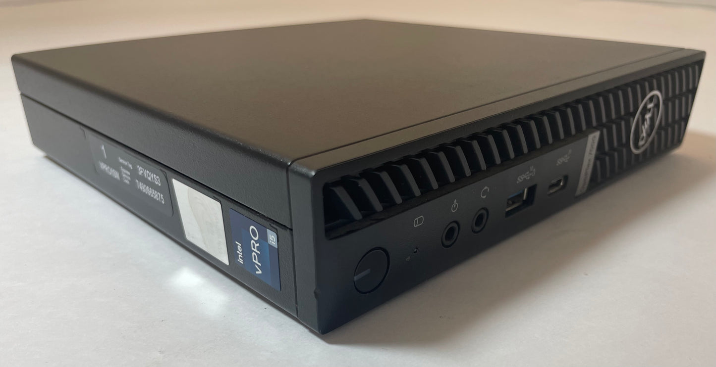 DELL OPTIPLEX 7000 MFF Core i5-12500T 16GB 256GB NVMe Windows 11 Pro -Good
