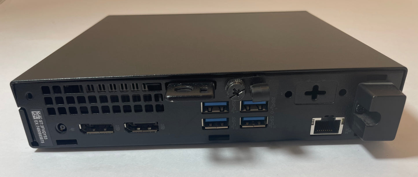 DELL OPTIPLEX 7000 MFF Core i5-12500T 16GB 256GB NVMe Windows 11 Pro -Good