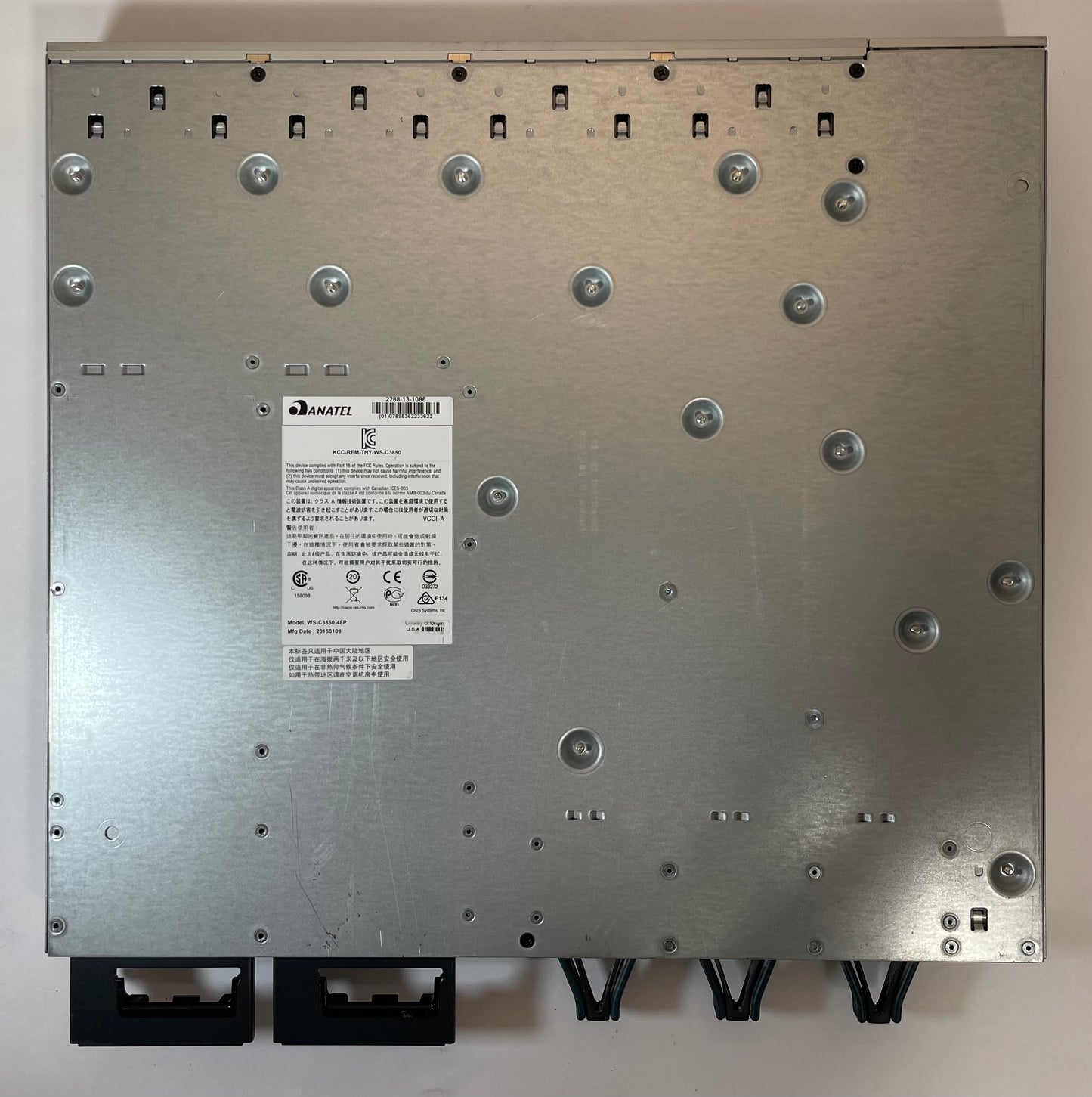 CISCO Catalyst 3850 Series 48-Port Ethernet Switch WS-C3850-48P-S V05 -Very Good