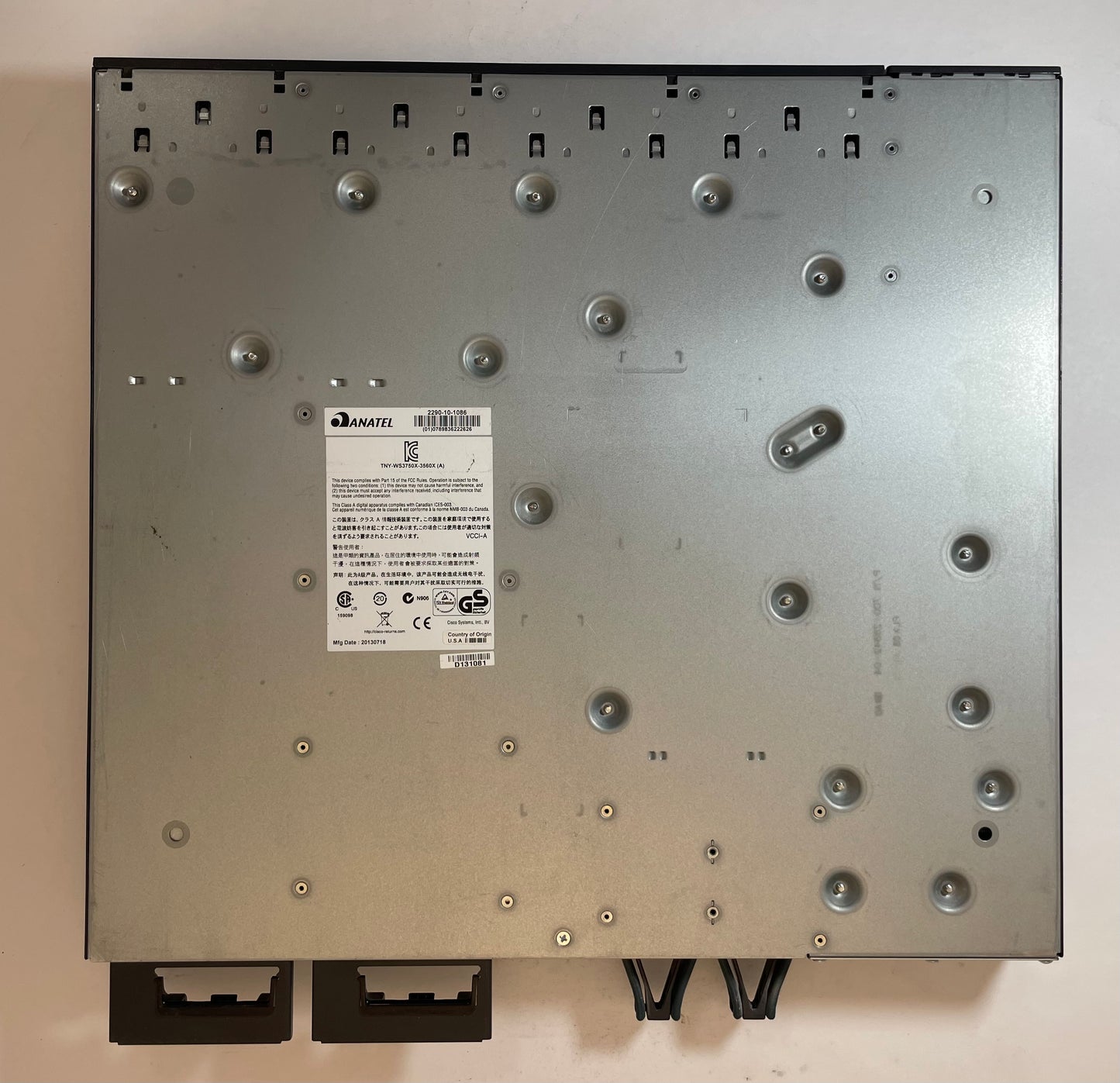 CISCO Catalyst 3560-X Series 48-Port Ethernet Switch WS-C3560X-48P-L V06 -Good