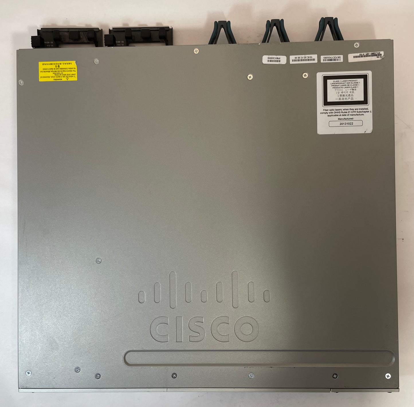 CISCO Catalyst 3850 Series 48-Port Ethernet Switch WS-C3850-48P-S V02 -Very Good