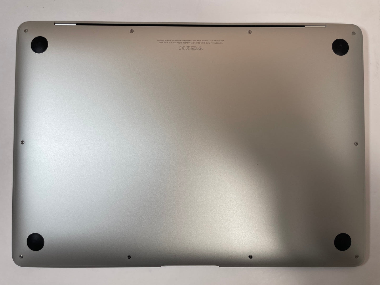 APPLE MacBook Air A2179 2020 13" i7 1060NG7 16GB 512GB Silver Sequoia -Very Good