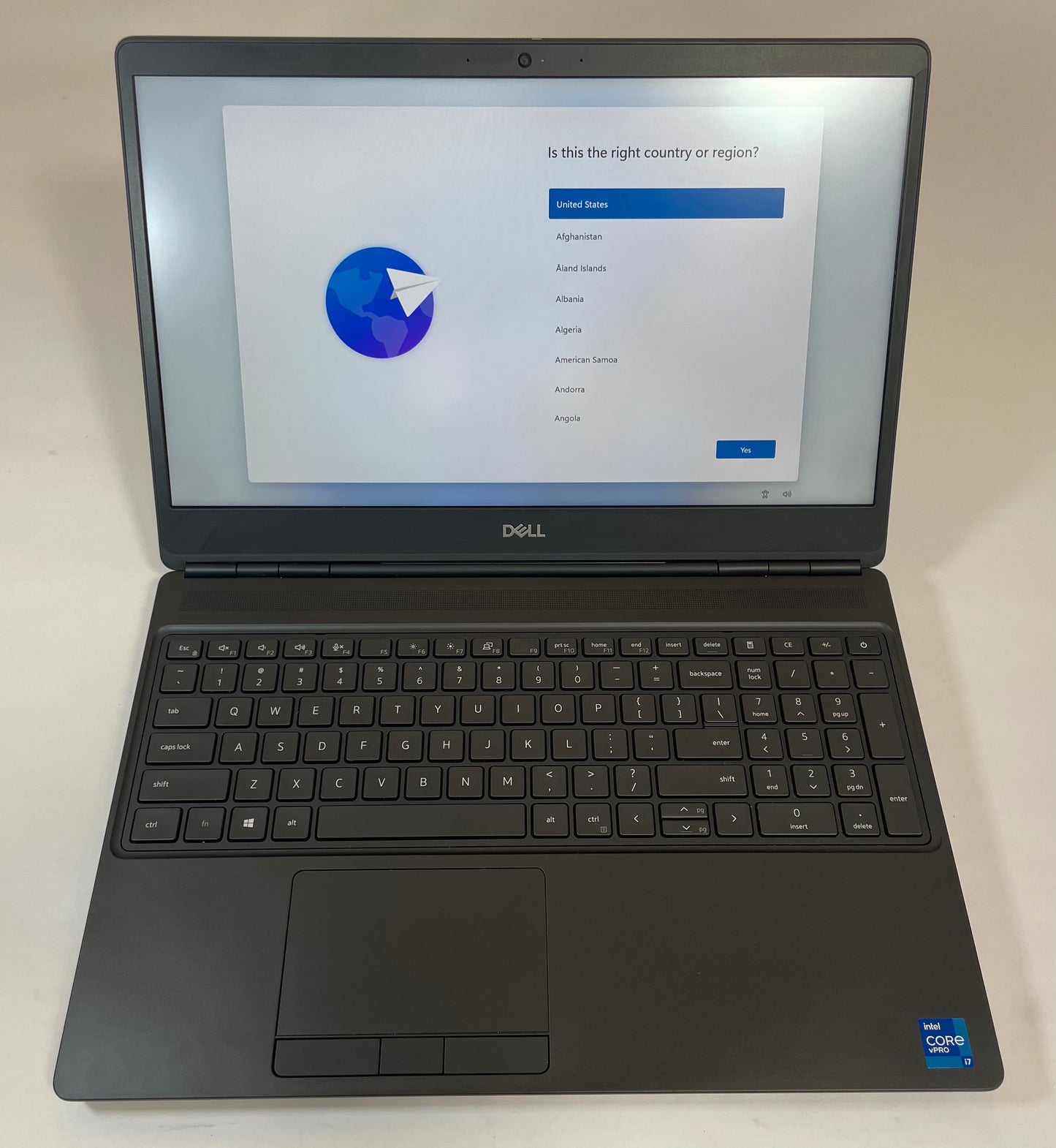 DELL PRECISION 7560 15" Laptop Core i7 11850H 32GB 512GB NVMe Windows 11 -Good