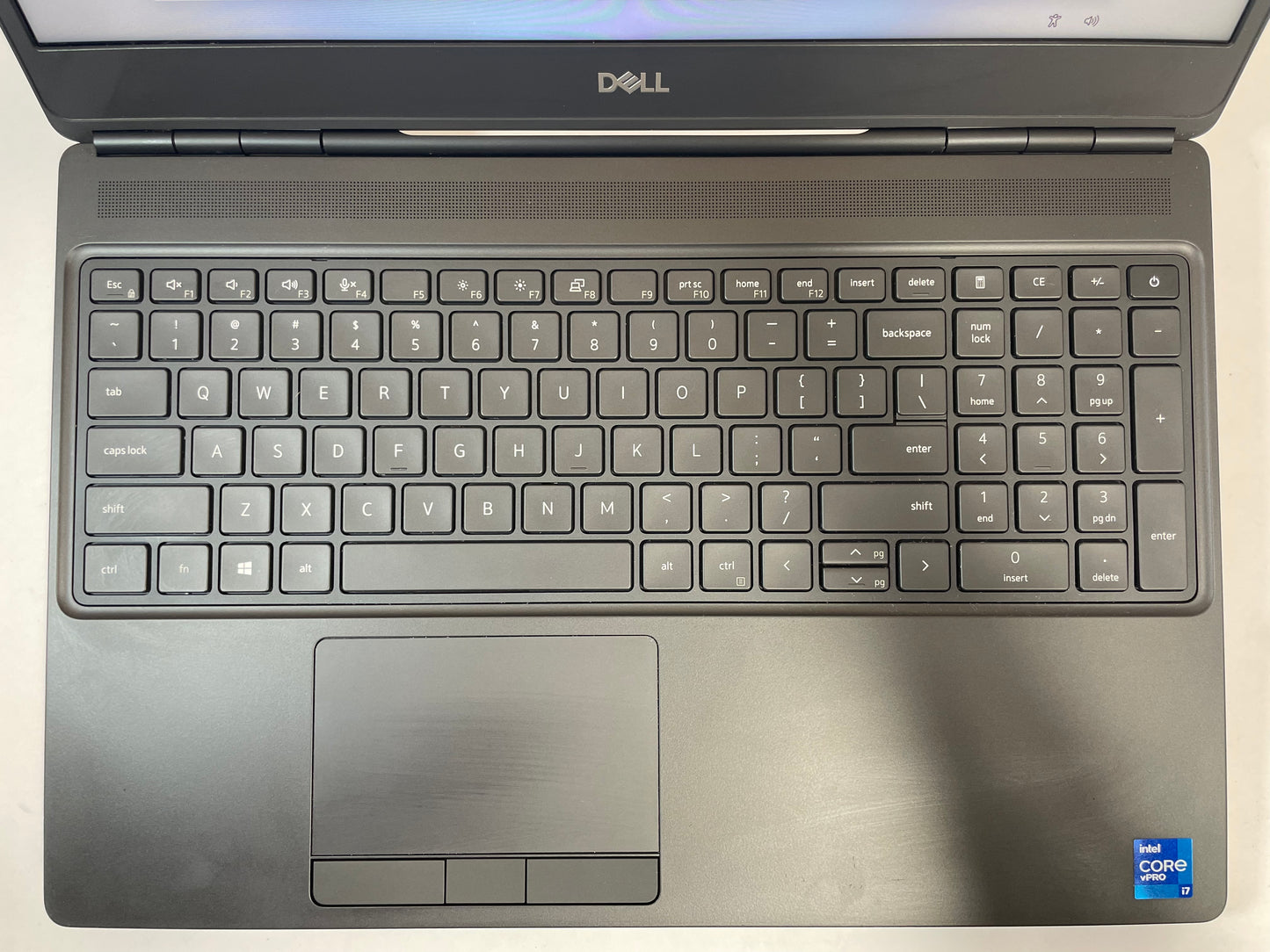 DELL PRECISION 7560 15" Laptop Core i7 11850H 32GB 512GB NVMe Windows 11 -Good