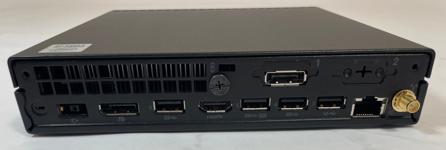 LENOVO THINKCENTRE M70Q Tiny Desktop i5 10400T 8GB 128GB NVMe WIN11 -Very Good