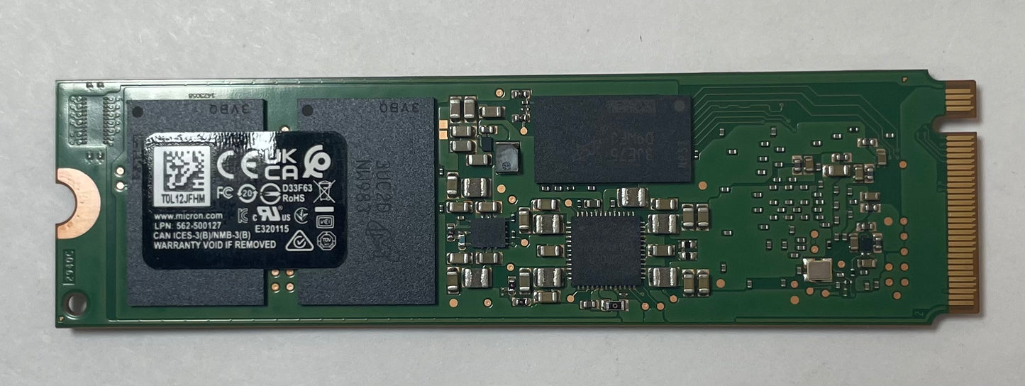 DELL MTFDKBA960TDZ-1AZ1ZABDA 960GB NVMe Gen4 x4 Internal SSD -Excellent