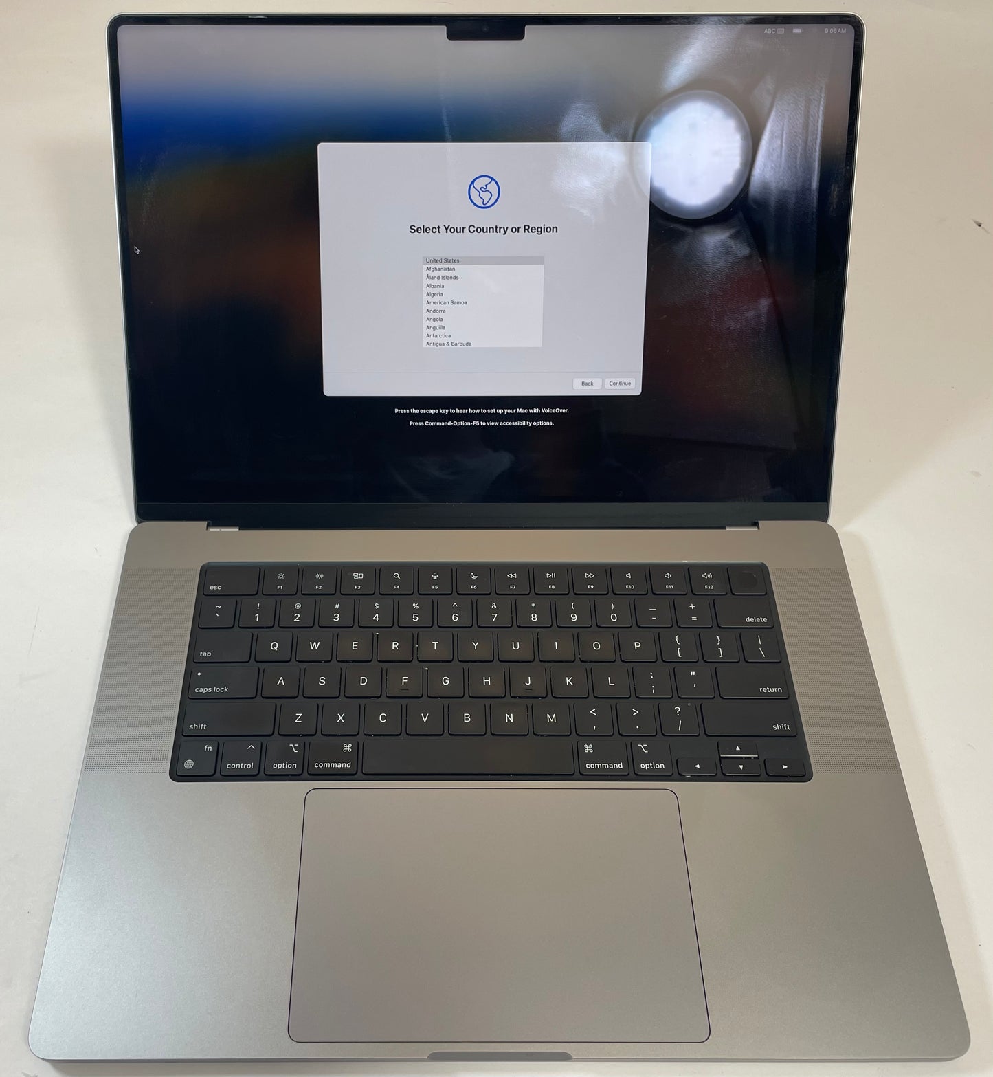 APPLE MacBook Pro A2485 2021 16" Apple M1 Pro 16GB 512GB SSD Gray Sonoma
