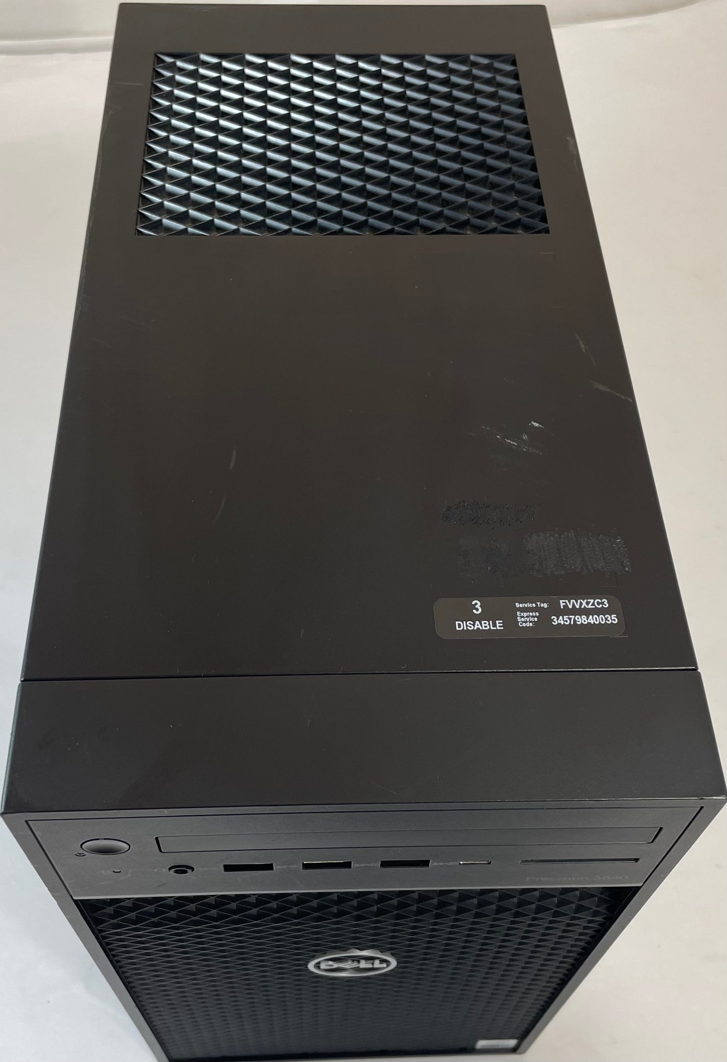 DELL PRECISION 3640 Tower Core i7-10700 16GB 256GB NVMe W11P Quadro P2200