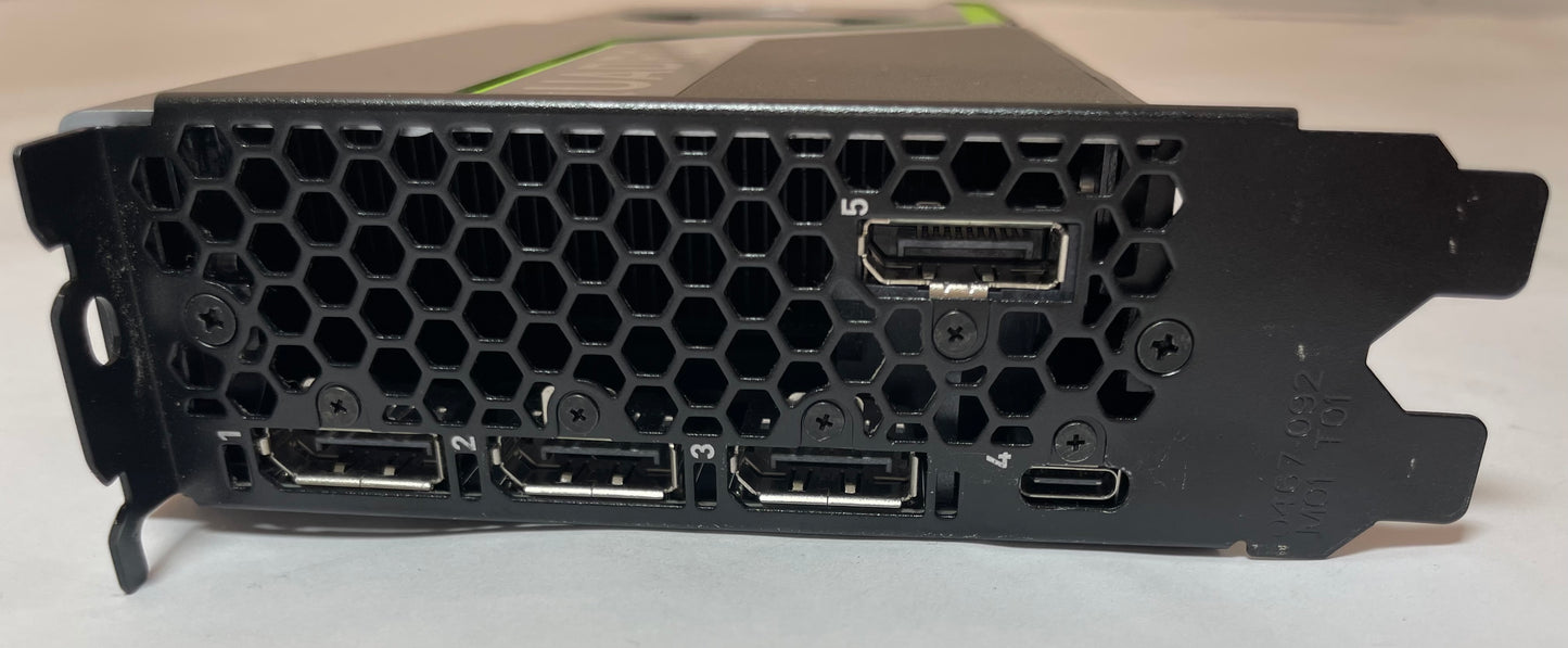 NVIDIA Quadro RTX 5000 PG180 16GB GDDR6 Graphics Card -Excellent