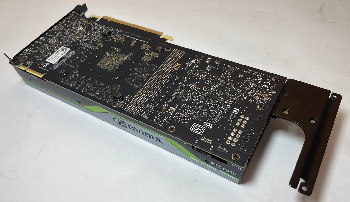 NVIDIA Quadro RTX 5000 PG180 16GB GDDR6 Graphics Card -Excellent