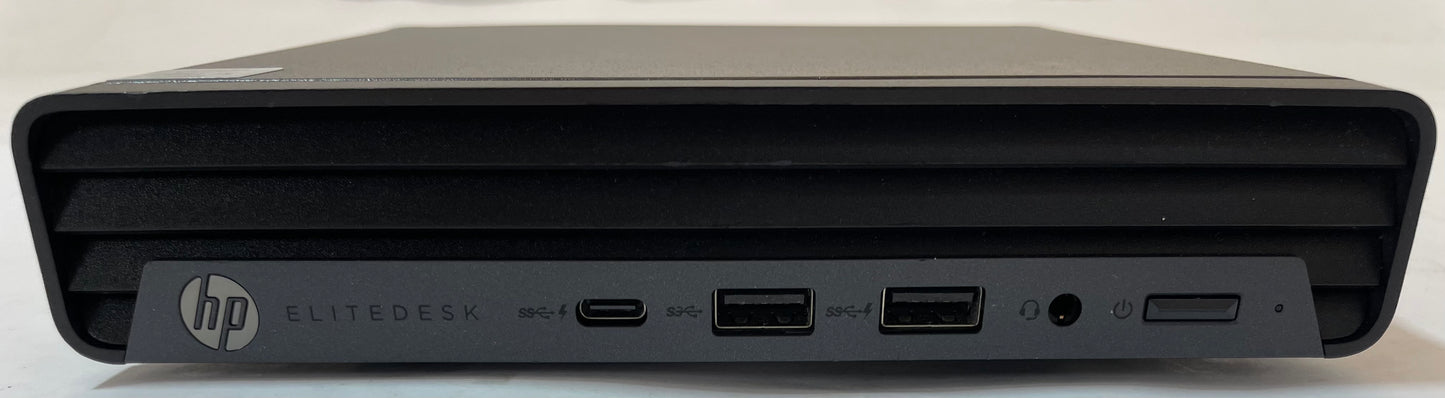 HP ELITEDESK 800 G6 Desktop Mini Core i5 10500T 16GB 256GB NVMe WIN11 -Very Good