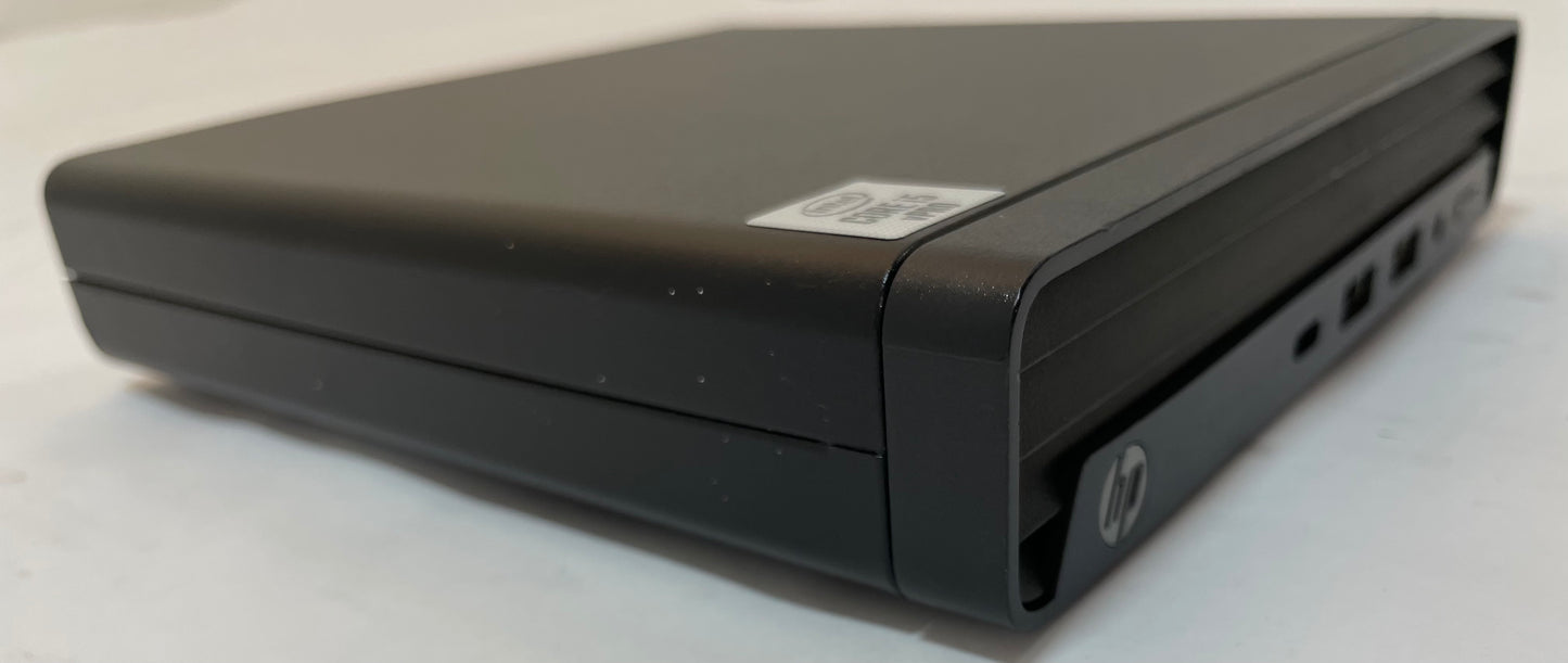 HP ELITEDESK 800 G6 Desktop Mini Core i5 10500T 16GB 256GB NVMe WIN11 -Very Good