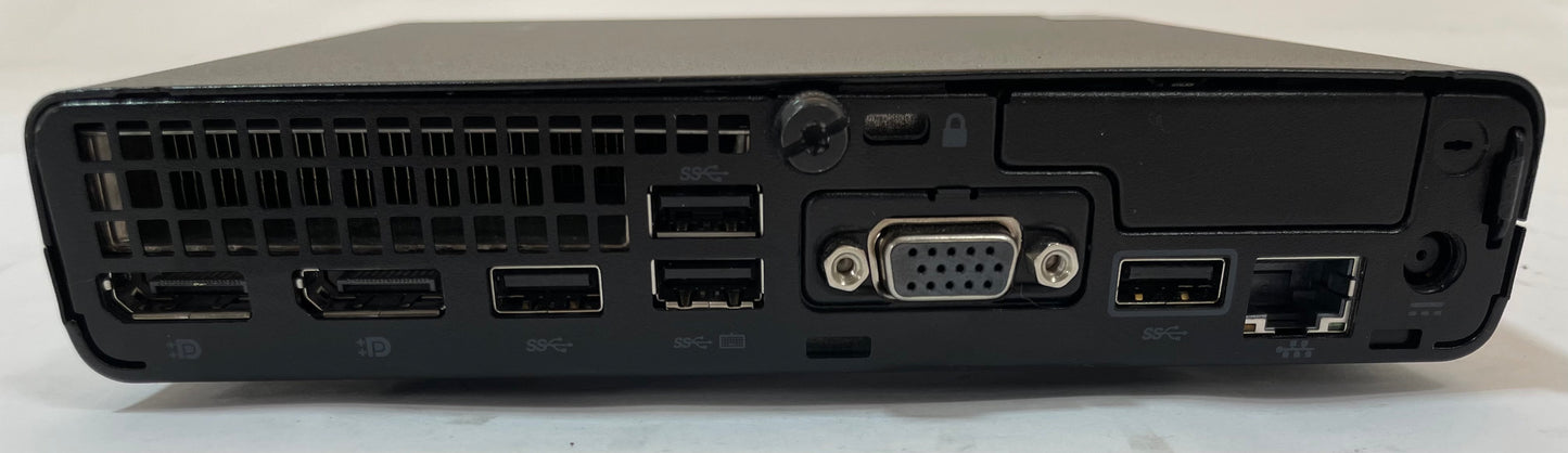 HP ELITEDESK 800 G6 Desktop Mini Core i5 10500T 16GB 256GB NVMe WIN11 -Very Good