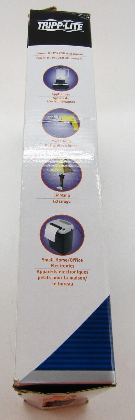 Tripp-Lite 25FT Surge Protector (PS725B) 7 Outlets Power Strip, Black -NEW!!