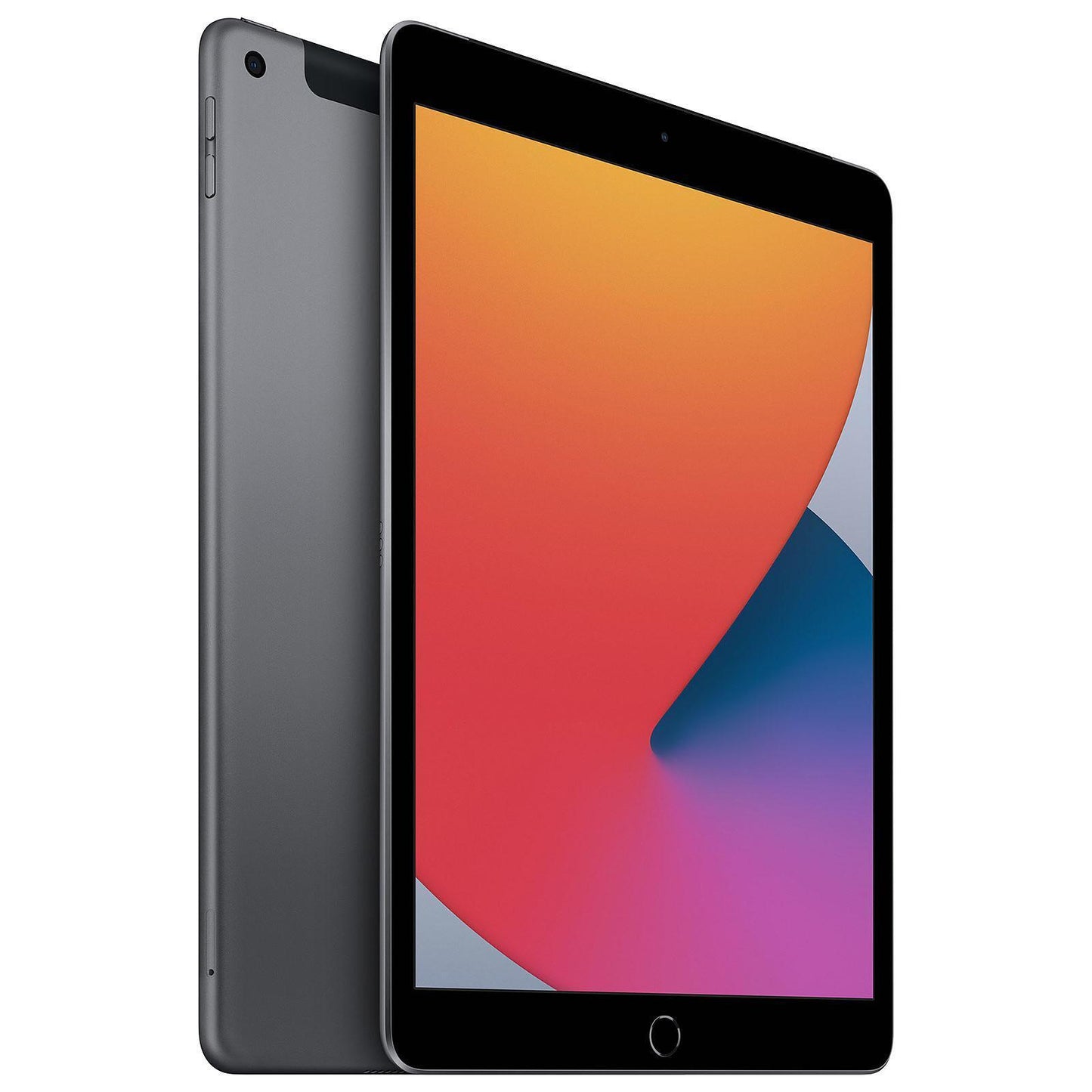 APPLE iPad A2428 8th Gen 10.2" 128GB Unlocked Black & Gray iOS -Very Good