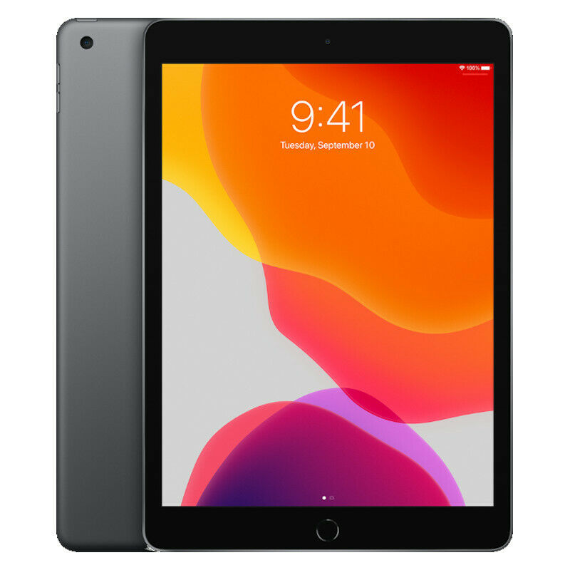 Apple iPad (7th Gen) A2197 10.6" Tablet 32GB Wi-Fi IOS 15 Black -See Photos