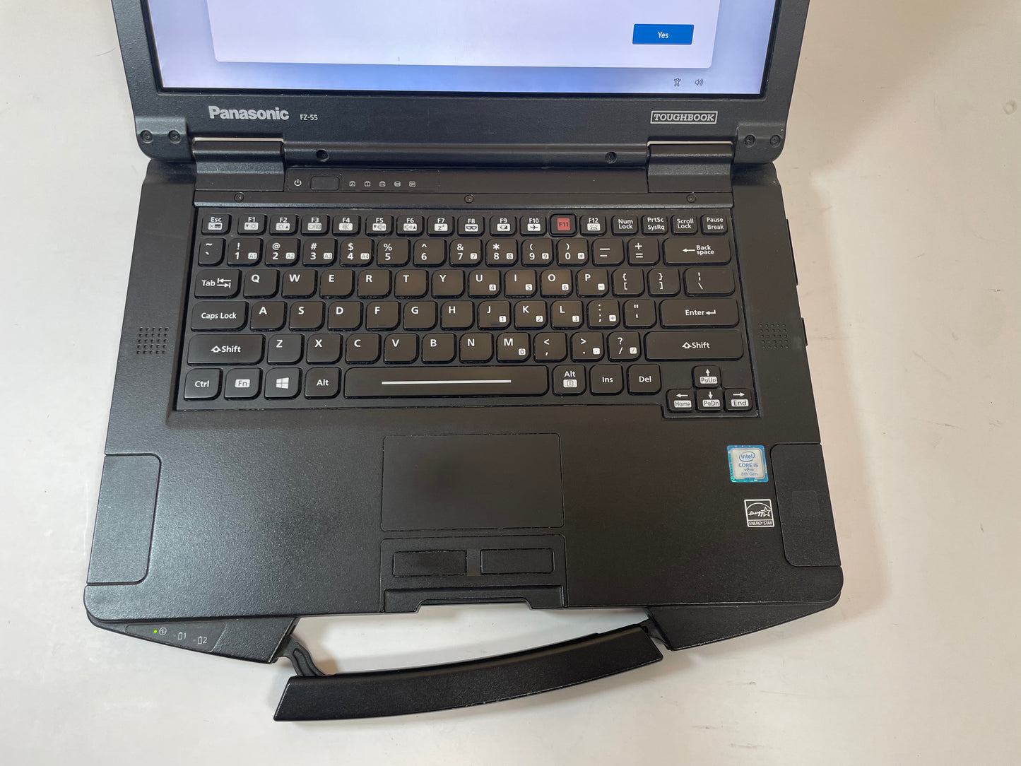 PANASONIC TOUGHBOOK FZ-55 14" Touchscreen Core i5-8365U 512GB 16GB Windows 11 -See Photos