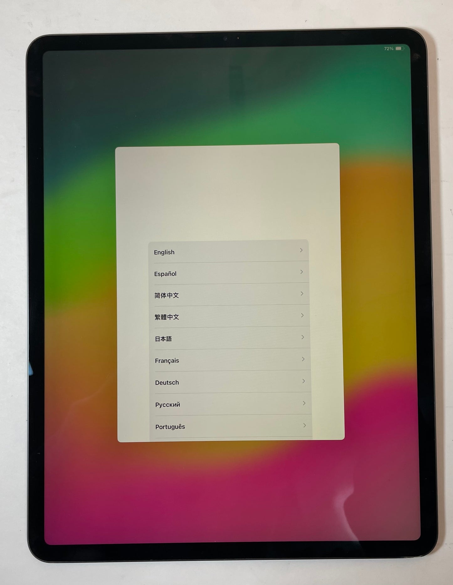 APPLE iPad Pro 3rd Gen A1876 12.9" 64GB Gray WiFi Only iOS 18 -READ DESCRIPTION