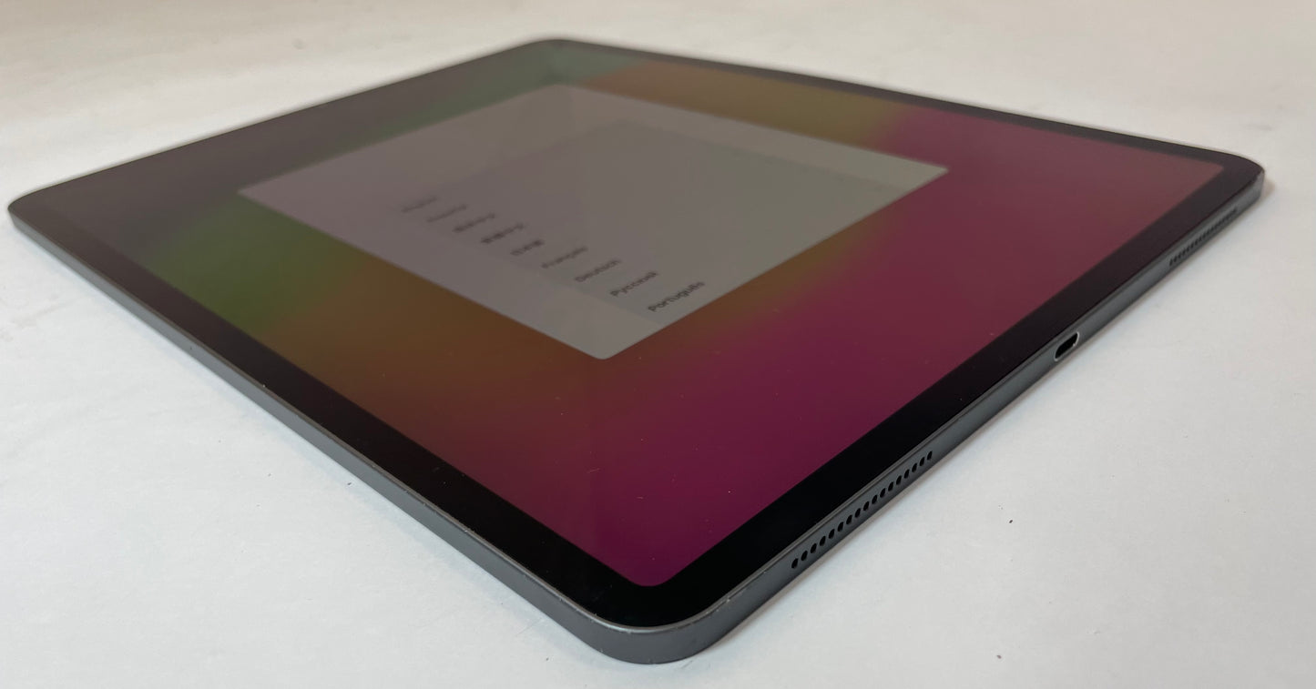 APPLE iPad Pro 3rd Gen A1876 12.9" 64GB Gray WiFi Only iOS 18 -READ DESCRIPTION